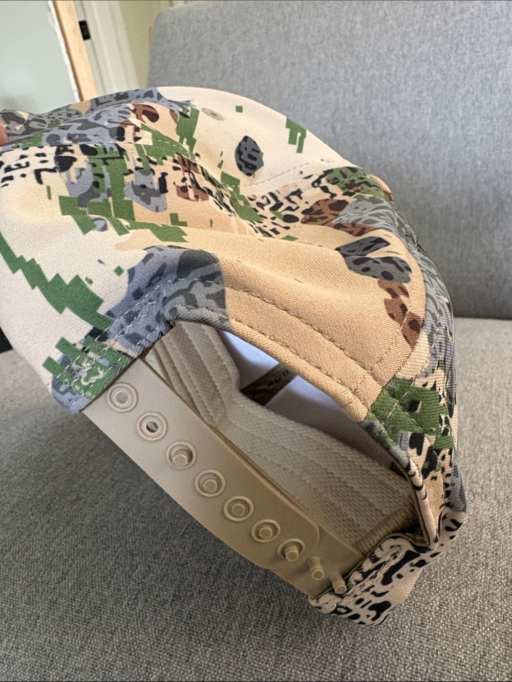 Forloh camouflage snapback hat - Picture 3 of 5